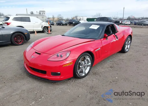 2011 Chevrolet Corvette Grand Sport z USA, uszkodzony, nr VIN 1G1YS2DWXB5102055
